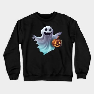 Spooky ghost Crewneck Sweatshirt